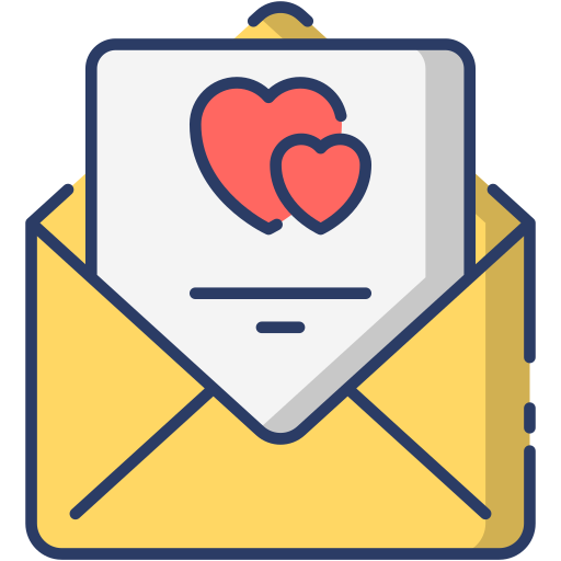 invitación icono gratis