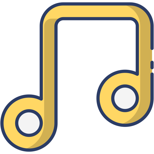 note musicale Icône gratuit