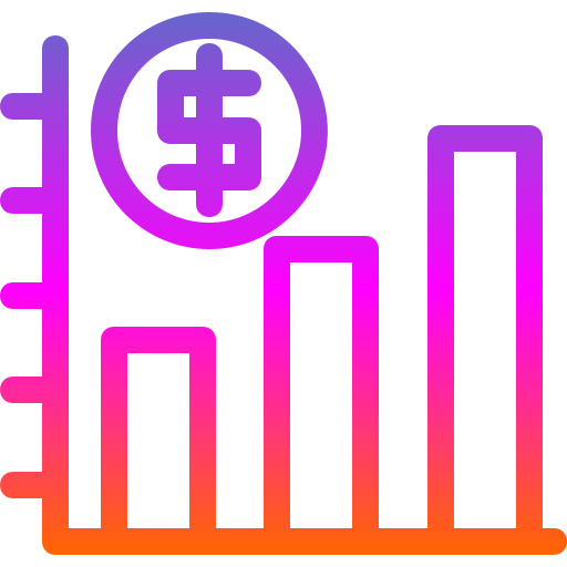 graphique d'affaires Icône gratuit