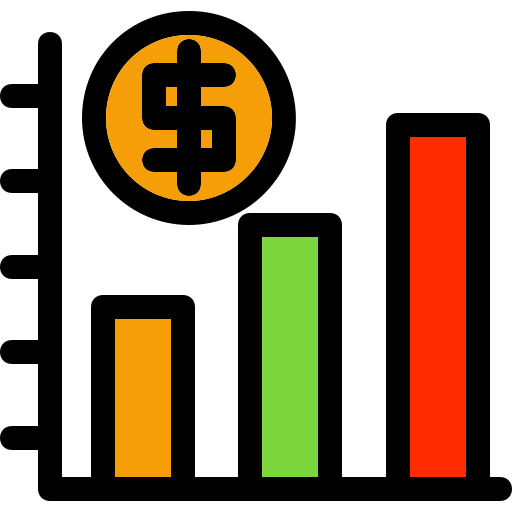 Business chart Generic Outline Color icon