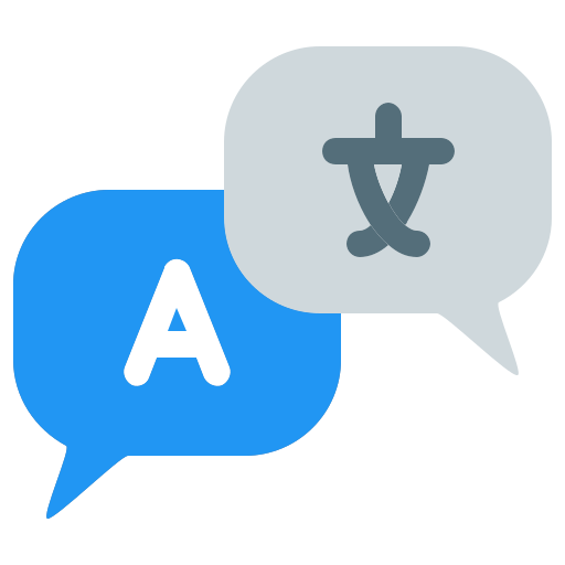 Language Generic Flat Icon