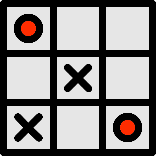 Tic tac toe Generic Outline Color icon