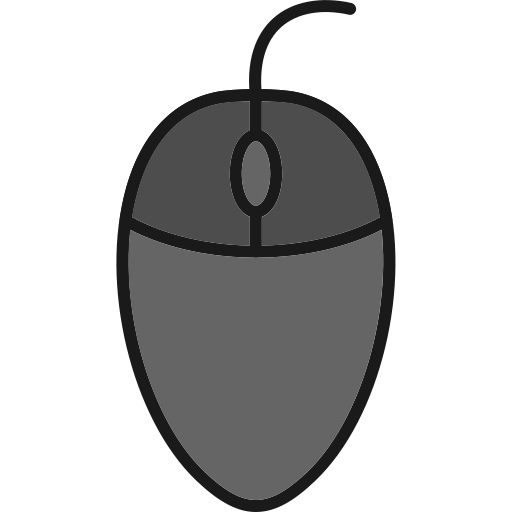 Mouse Generic Outline Color icon