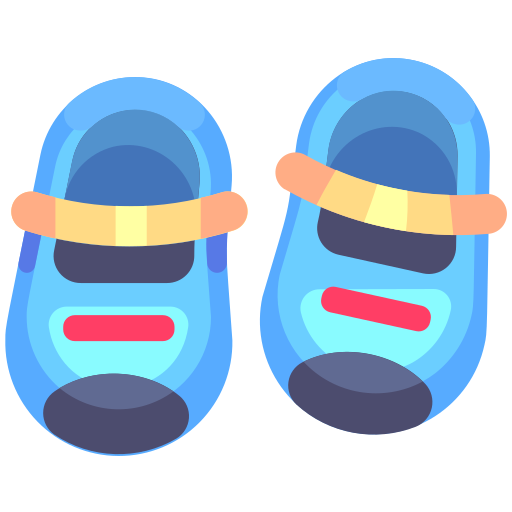 Baby Shoes Generic Flat Icon