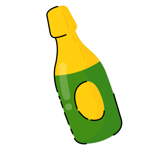 Champagne free sticker Champagne free sticker