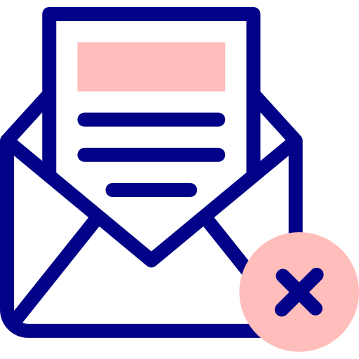 rechazo icono gratis