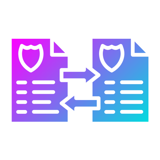 transferencia de datos icono gratis