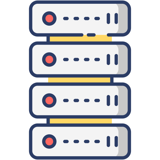 Database Generic Outline Color icon