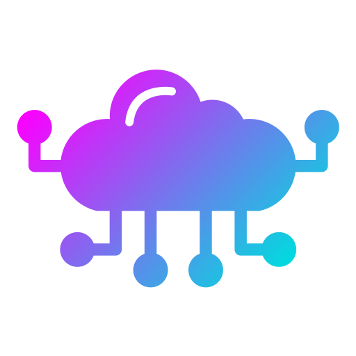 computación en la nube icono gratis