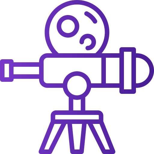 astronomía icono gratis