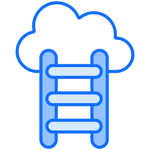 Ladder Generic Blue icon