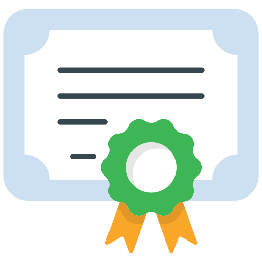 Certificate Generic Flat icon