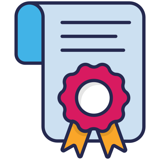 Diploma Generic Outline Color icon