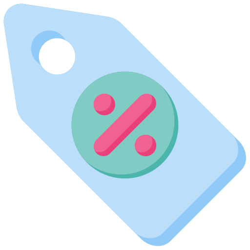 etiqueta de precio icono gratis