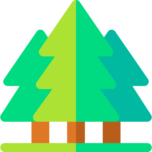 Forest Basic Rounded Flat icon