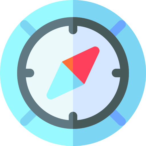 brújula icono gratis