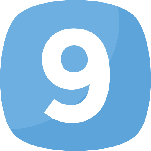 Nine free icon Nine free icon