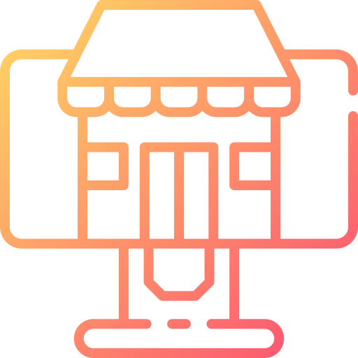 tienda en línea icono gratis