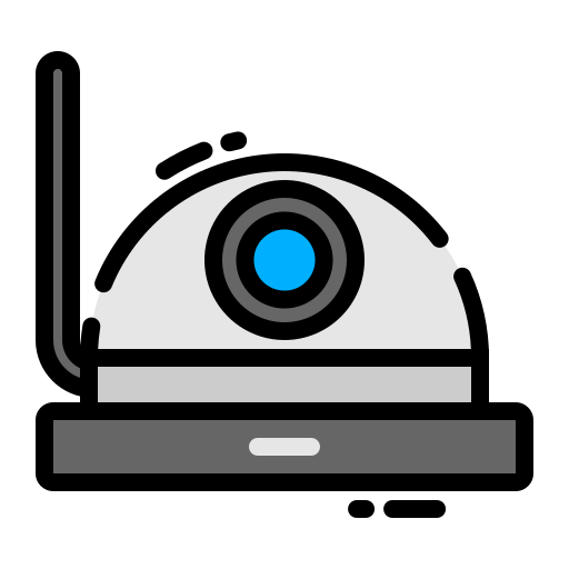 circuito cerrado de televisión icono gratis