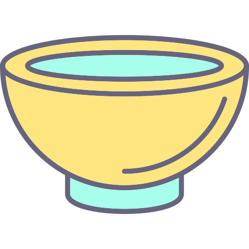 Bowl Generic Outline Color icon