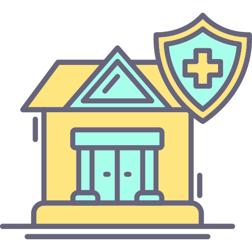 Медицинская страховка бесплатно иконка