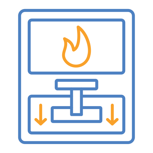 alarma de incendios icono gratis