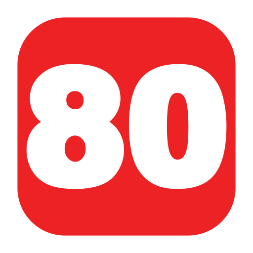 80 kostenlos Icon 80 kostenlos Icon