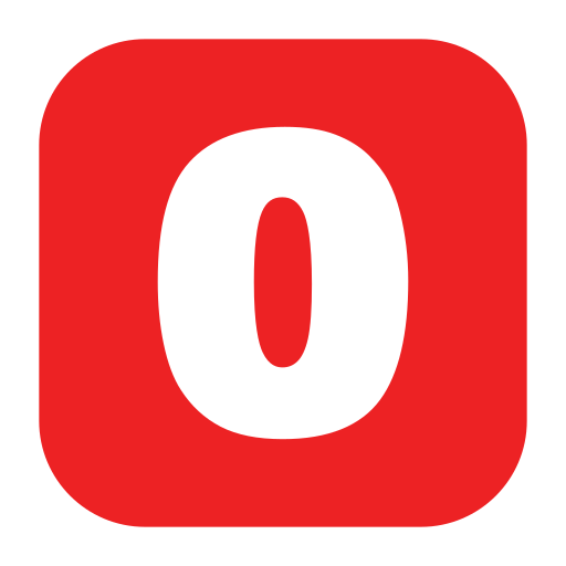 Zero - free icon