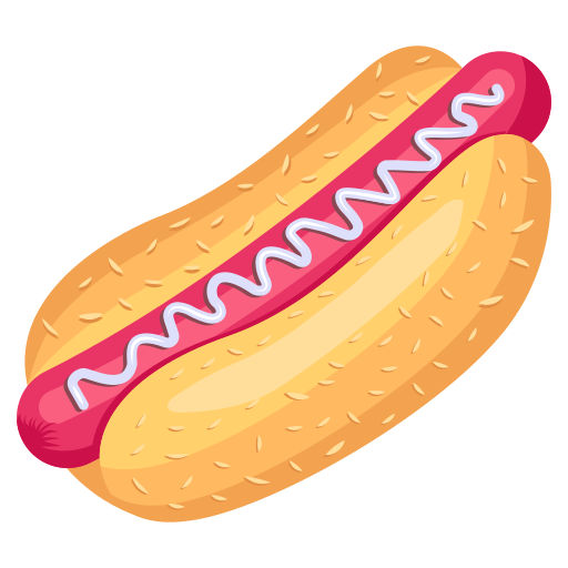 hot dog icono gratis