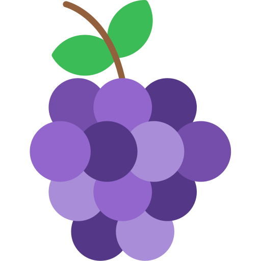 uvas icono gratis