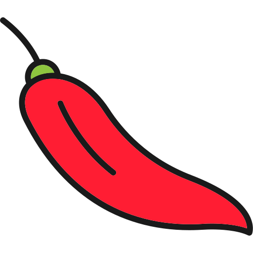 pimiento picante icono gratis