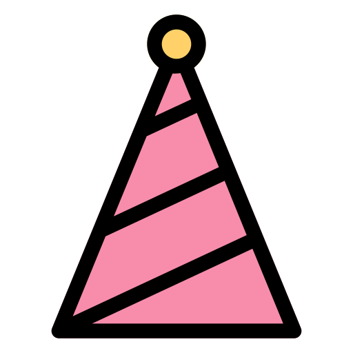 sombrero de fiesta icono gratis