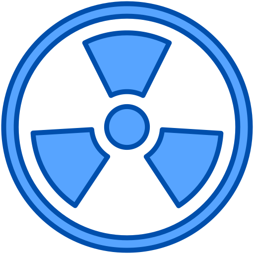 energía nuclear icono gratis