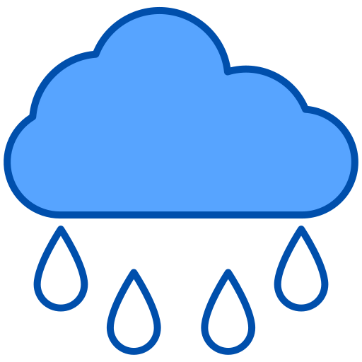 lluvia icono gratis