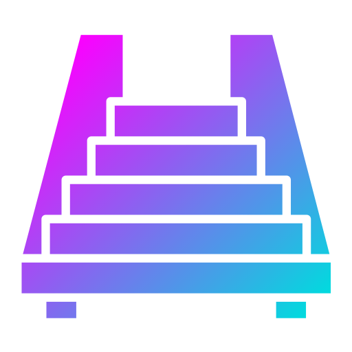 escaliers Icône gratuit