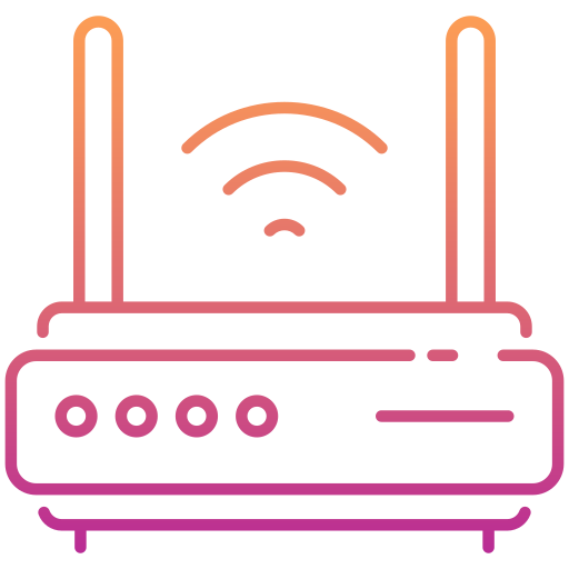 router inalámbrico icono gratis