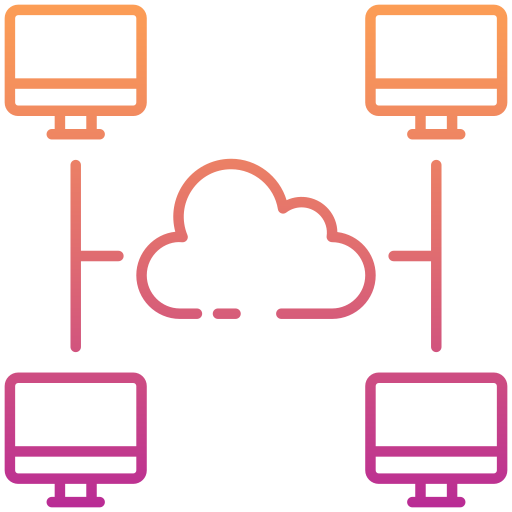 compartir datos icono gratis