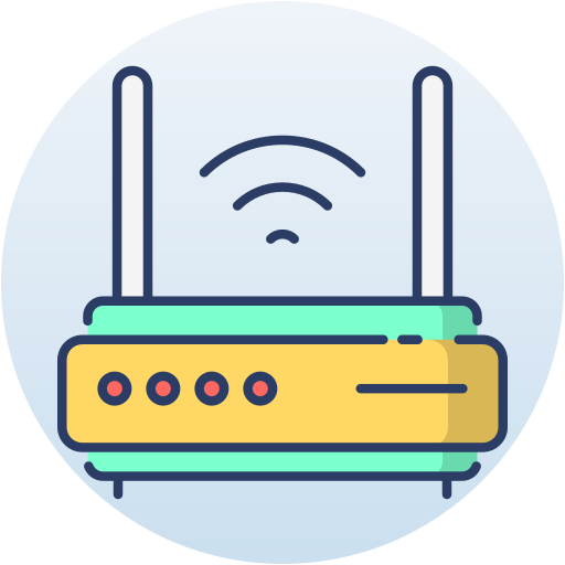 router inalámbrico icono gratis