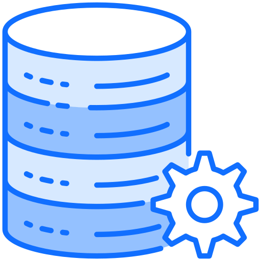 gestión de base de datos icono gratis