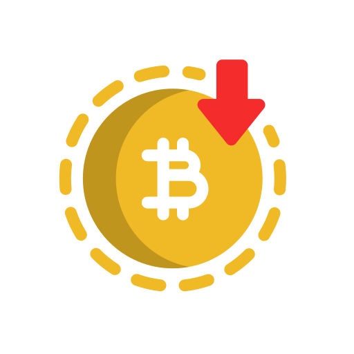 bitcoin aceptado icono gratis