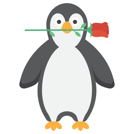 pingüino icono gratis