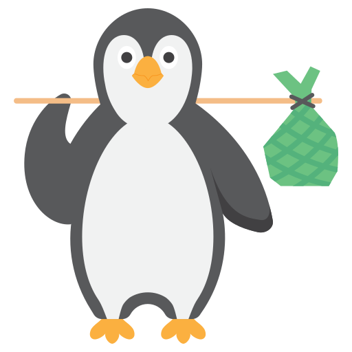 pingüino icono gratis