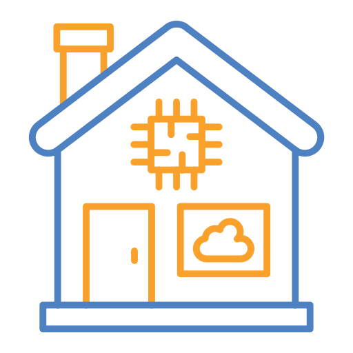 maison intelligente Icône gratuit maison intelligente Icône gratuit