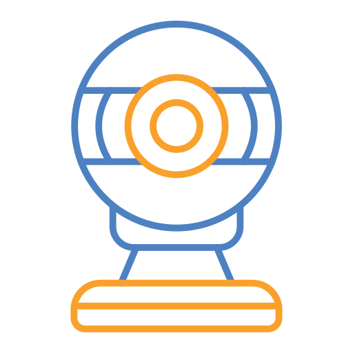 cámara web icono gratis