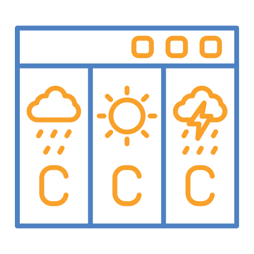 pronóstico icono gratis