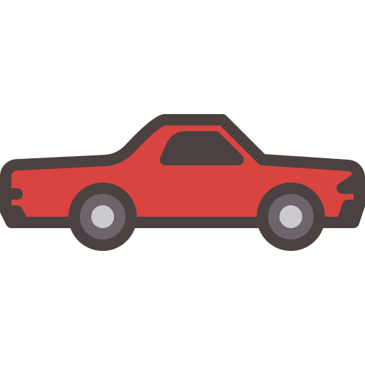 recoger coche icono gratis