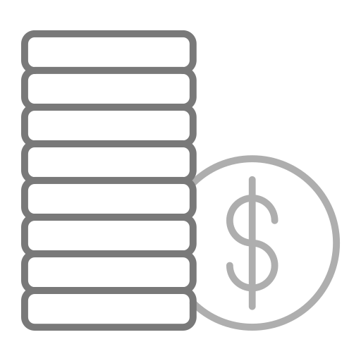 moedas grátis ícone