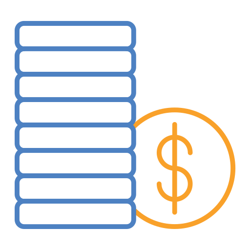 moedas grátis ícone