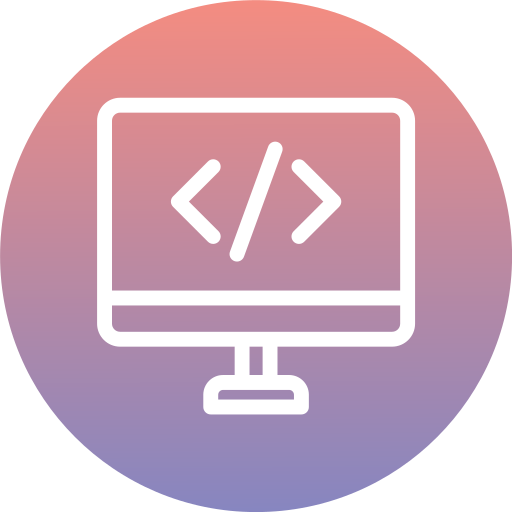 Coding Generic Flat Gradient icon