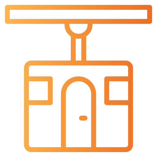 teleférico icono gratis